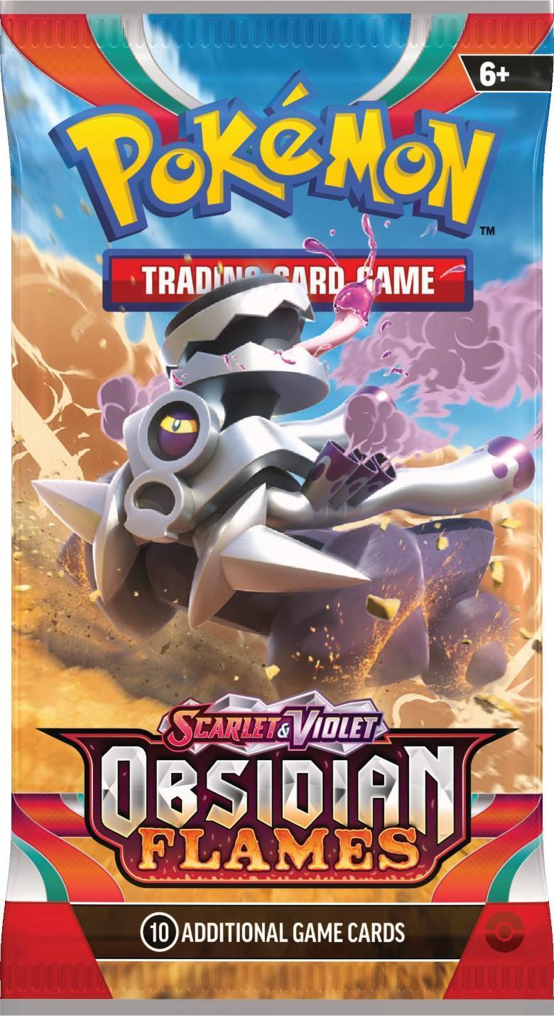 Pokemon TCG Scarlet Violet—Obsidian Flames Booster Wraps Revavroom EN png jpgcopy