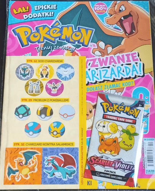 Nowy numer magazynu Pokemon! Trenuj Ze Mną (2/2023) już w kioskach!