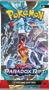 Pokemon TCG Scarlet Violet—Paradox Rift Booster Wrap Garchomp png jpgcopy
