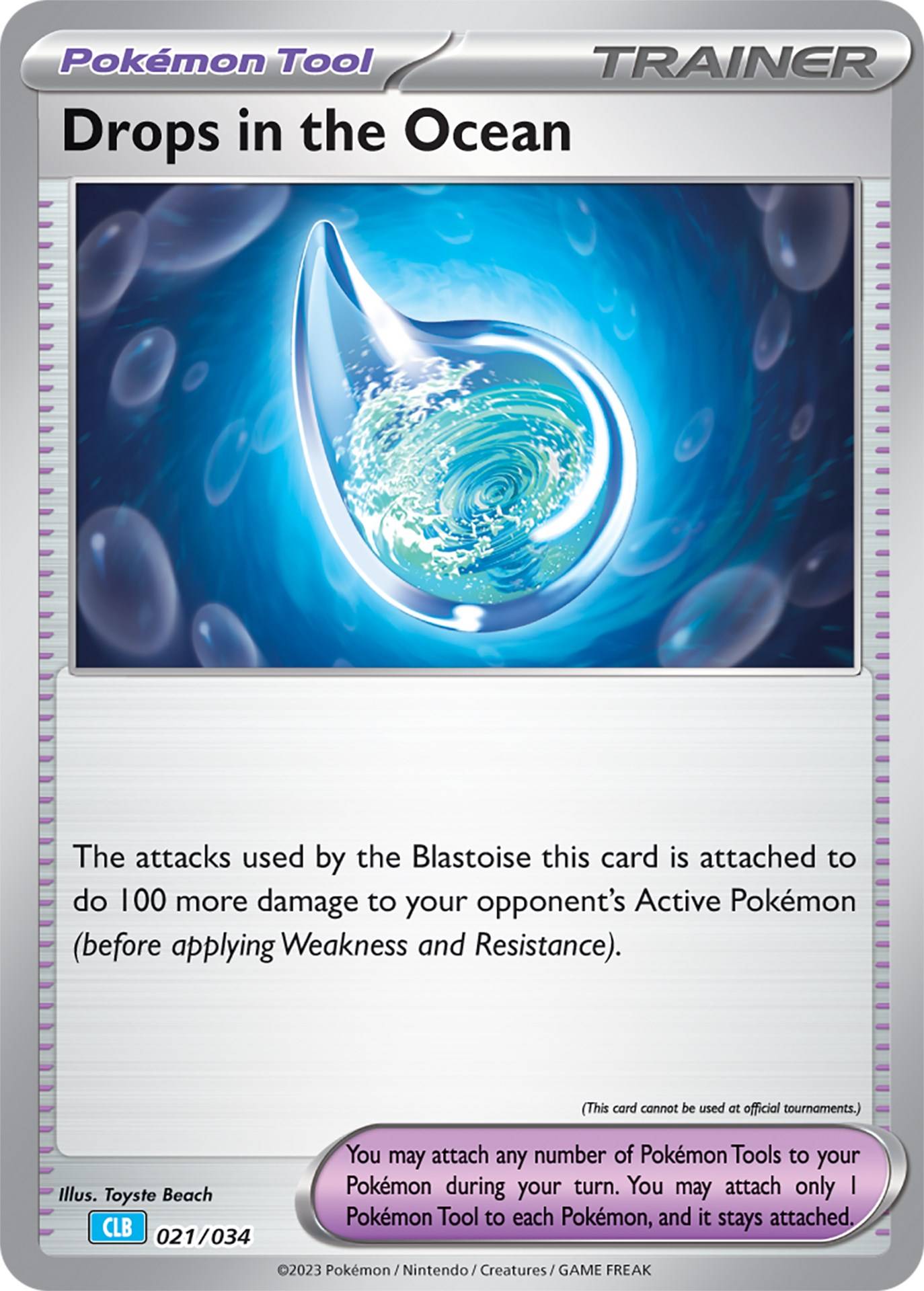 Pokemon Trading Card Game Classic 21 Drops in the Ocean png jpgcopy