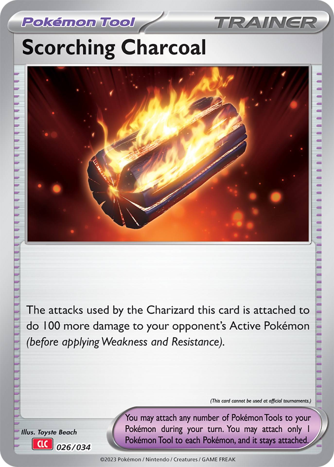 Pokemon Trading Card Game Classic 26 Scorching Charcoal png jpgcopy