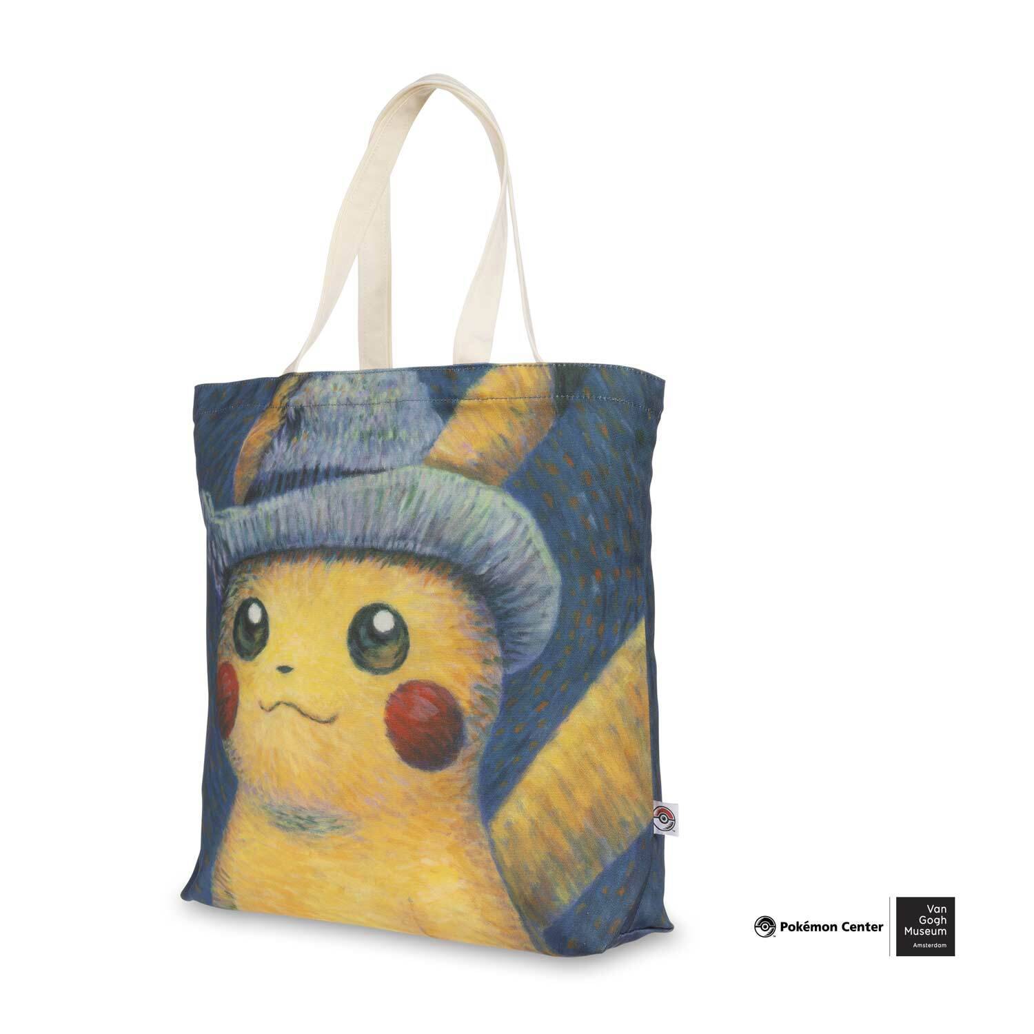 Pokemon x Van Gogh Museum Pokemon Center Pikachu Tote Bag