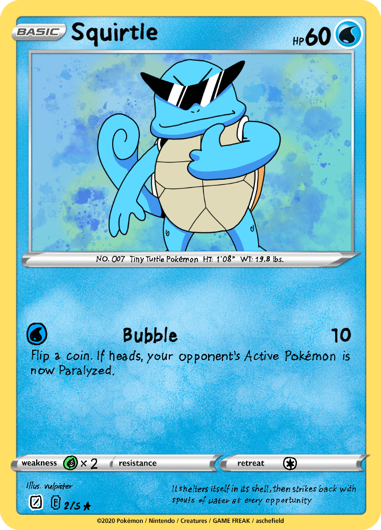 karta squirtle