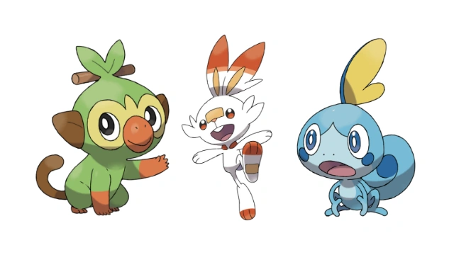 Galar Starters