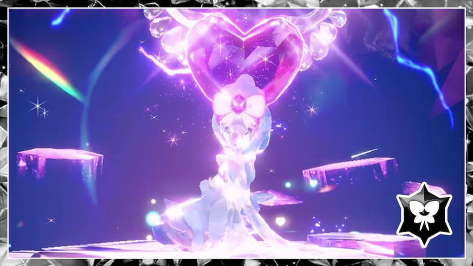 Pokemon Scarlet and Pokemon Violet Primarina Tera Raid 1