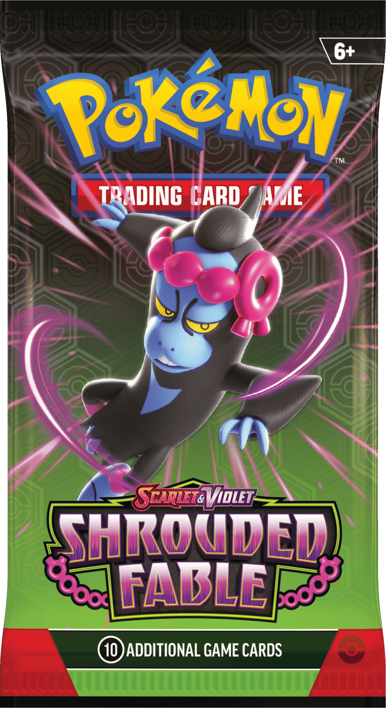 Pokemon TCG Scarlet Violet—Shrouded Fable Booster Wrap Munkidori
