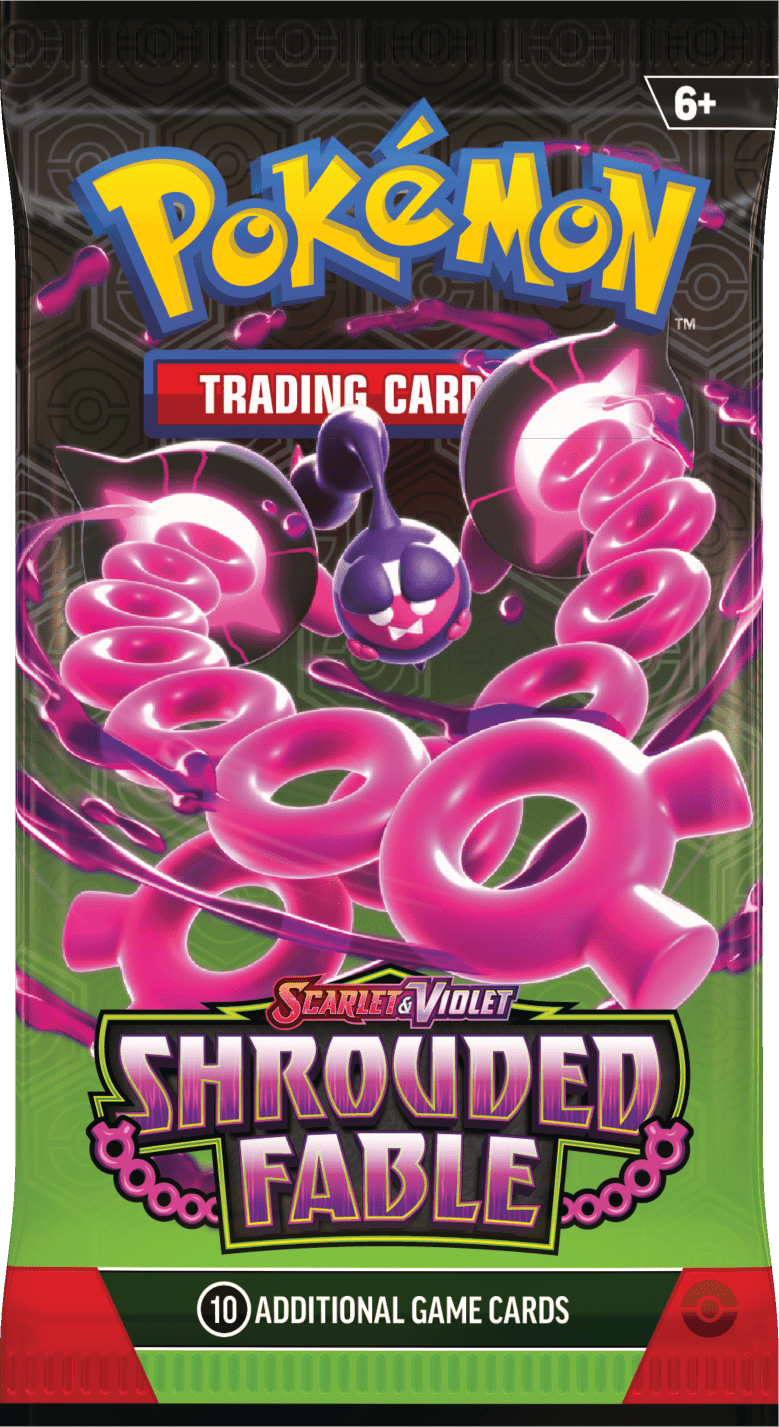 Pokemon TCG Scarlet Violet—Shrouded Fable Booster Wrap Pecharunt