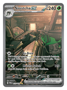 Pokemon TCG Scarlet Violet—Twilight Masquerade 210 Sinistcha ex