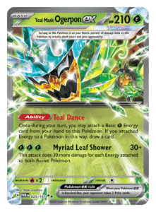 Scarlet Violet—Twilight Masquerade 025 Teal Mask Ogerpon ex