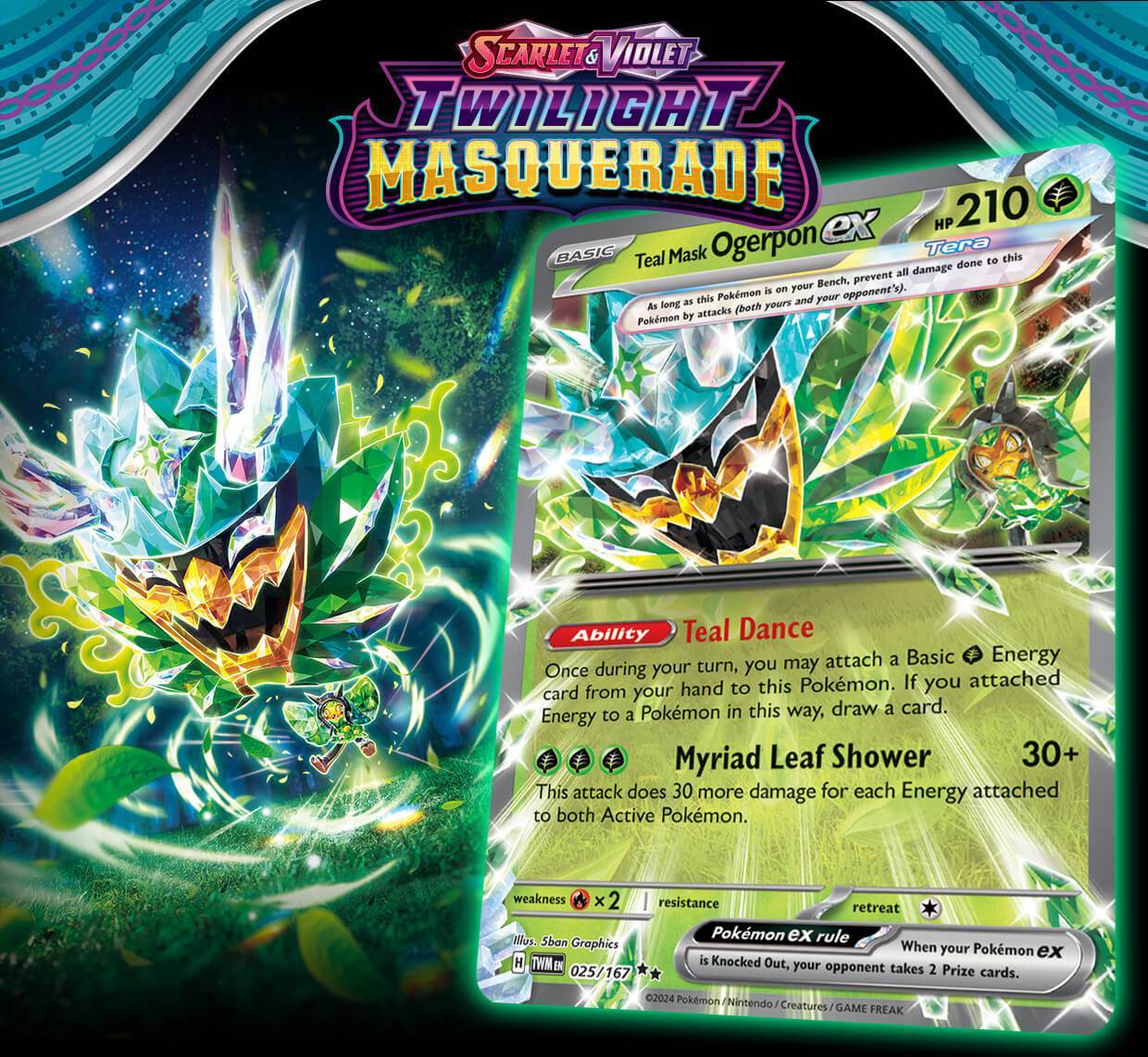 Set Scarlet & Violet—Twilight Masquerade ma swoją premierę dzisiaj!