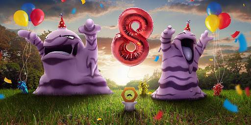 Pokemon GO będzie za moment świętowało swoje… ÓSME (!!!) urodziny!
