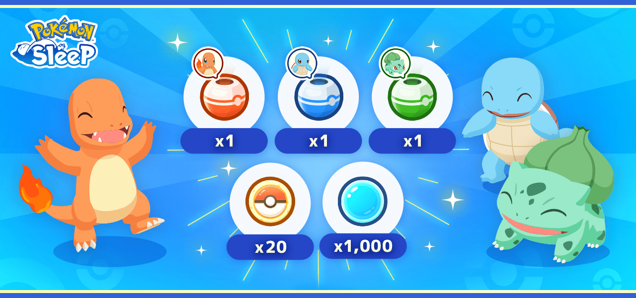 Pokemon Sleep New Researcher Gifts and Gifts for All Players EN