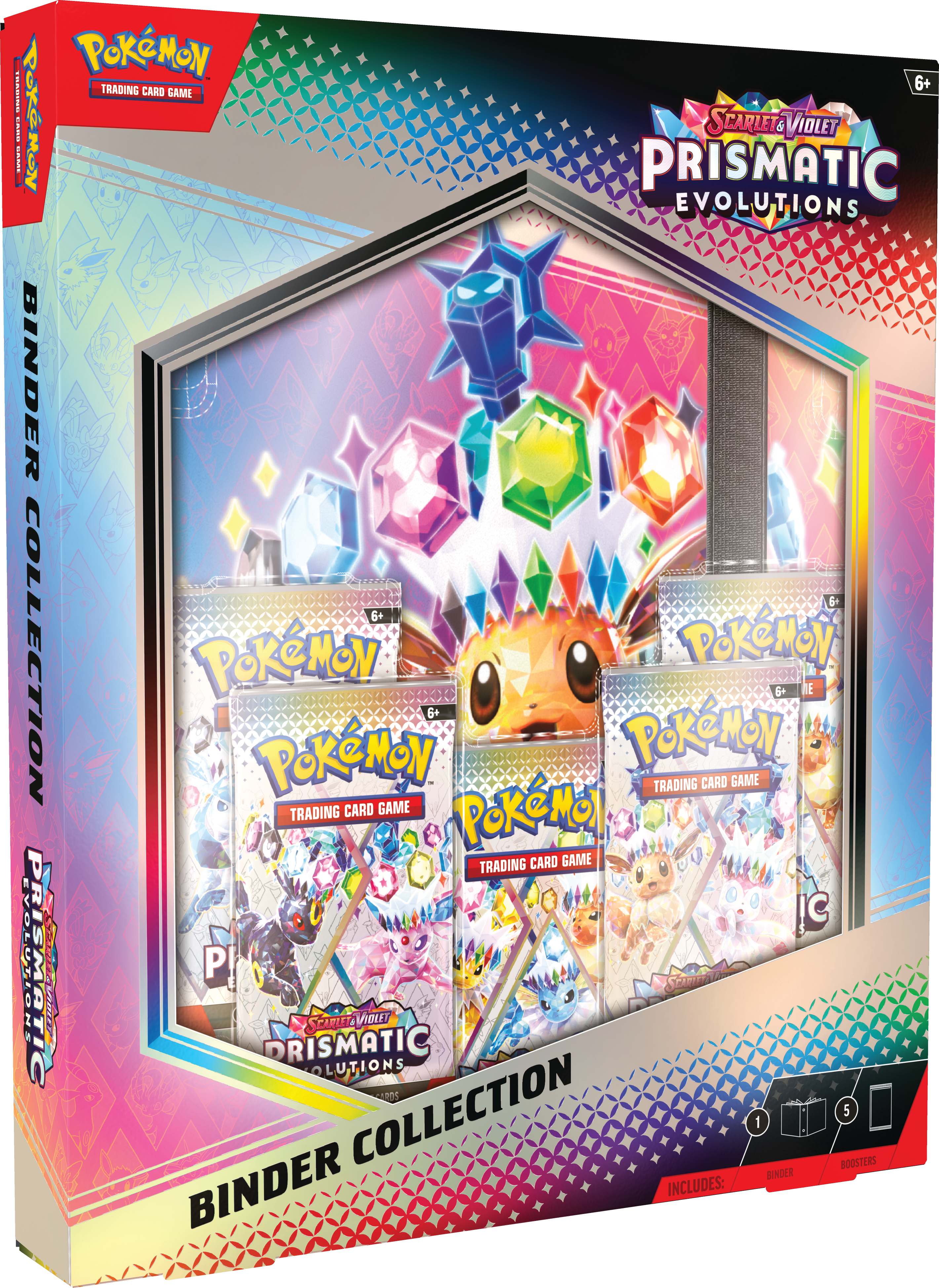 Pokemon TCG Scarlet Violet—Prismatic Evolutions Binder Collection