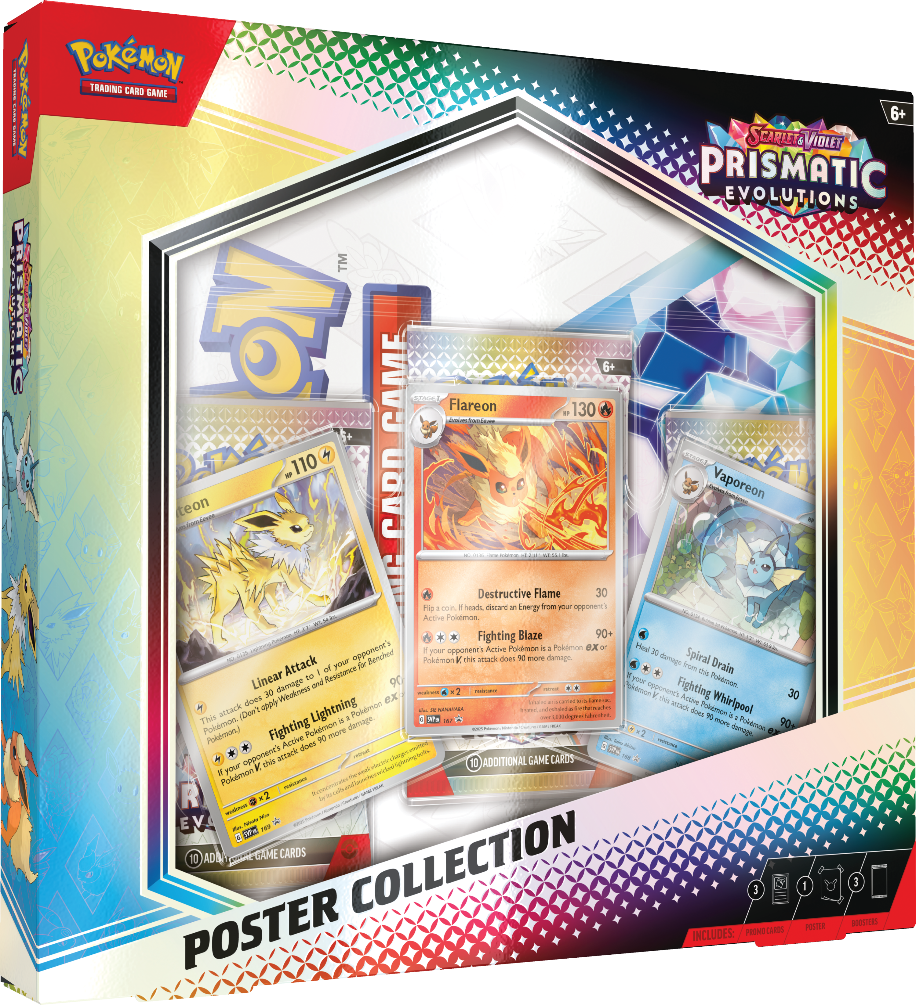 Pokemon TCG Scarlet Violet—Prismatic Evolutions Poster Collection EN
