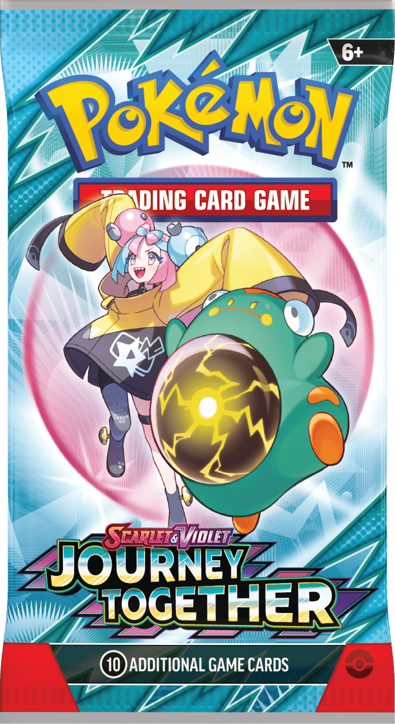 Pokemon TCG Scarlet Violet—Journey Together Booster Wrap Iono s Bellibolt