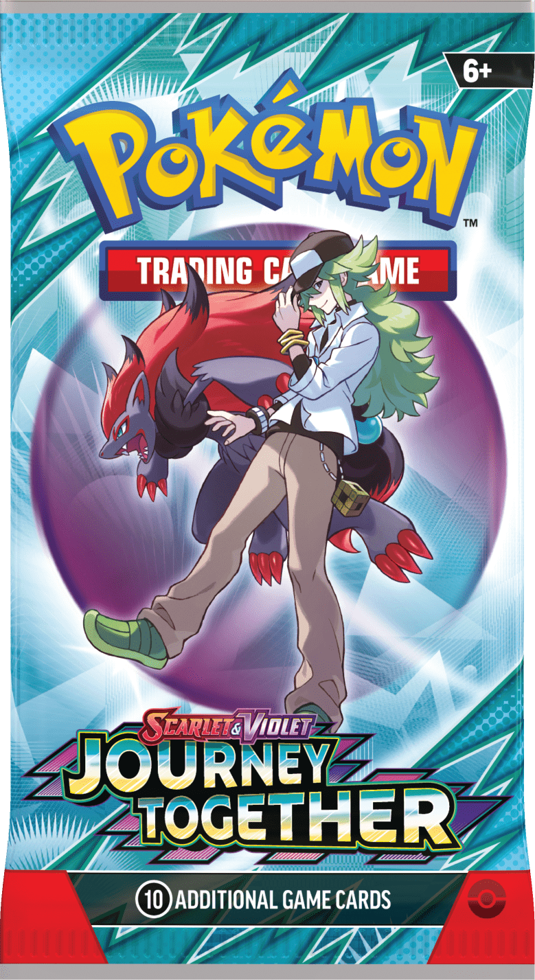 Pokemon TCG Scarlet Violet—Journey Together Booster Wrap Ns Zoroark