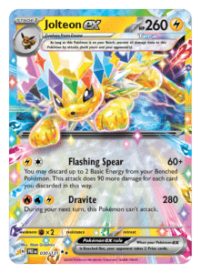 Pokemon TCG Scarlet Violet—Prismatic Evolutions 030 Jolteon ex