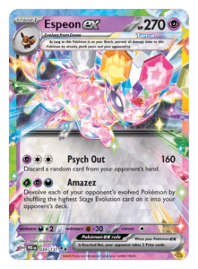Pokemon TCG Scarlet Violet—Prismatic Evolutions 034 Espeon ex