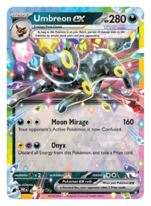 Pokemon TCG Scarlet Violet—Prismatic Evolutions 060 Umbreon ex