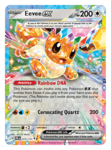 Pokemon TCG Scarlet Violet—Prismatic Evolutions 075 Eevee ex