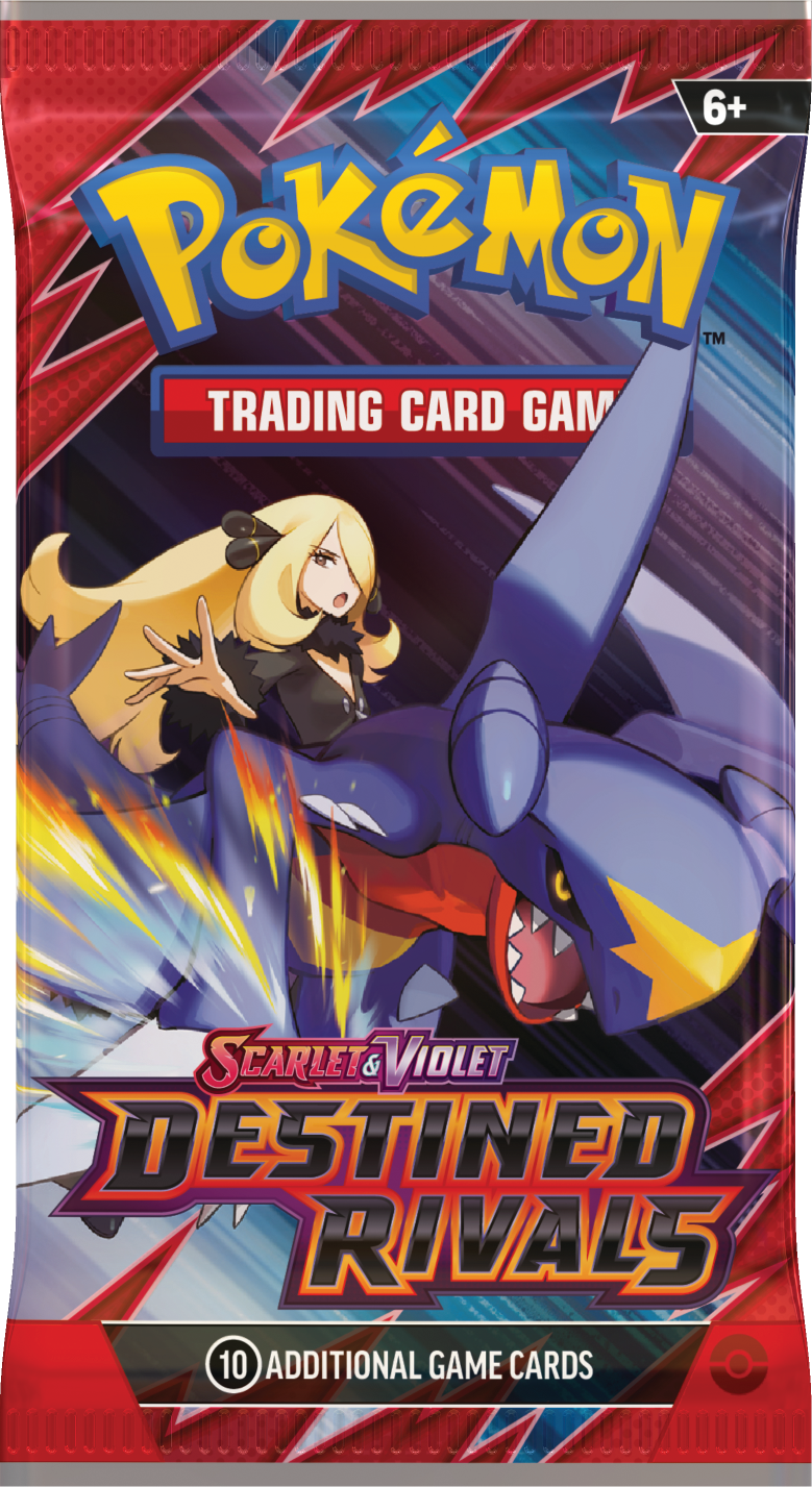 Destined Rivals Booster Wraps Cynthia Garchomp