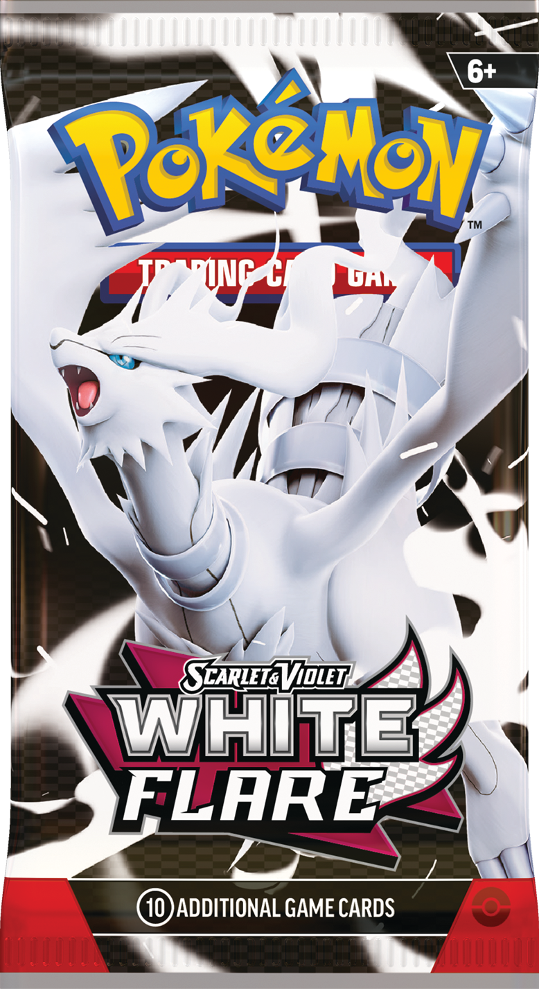 Pokemon TCG Scarlet Violet —White Flare Booster Wrap Reshiram