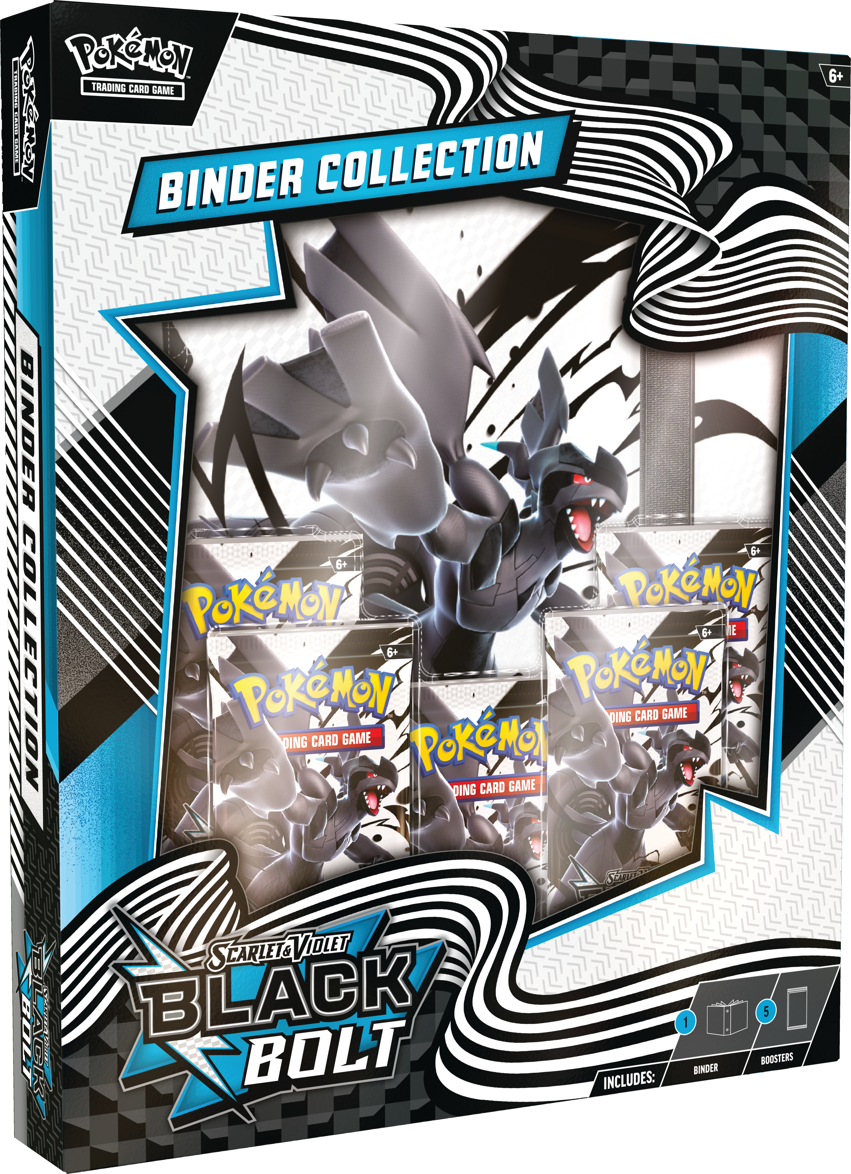 Pokemon TCG Scarlet Violet—Black Bolt Binder Collection