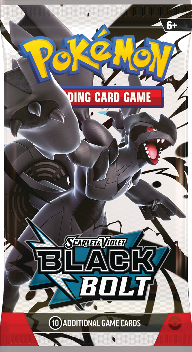 Pokemon TCG Scarlet Violet—Black Bolt Booster Wrap Zekrom 1