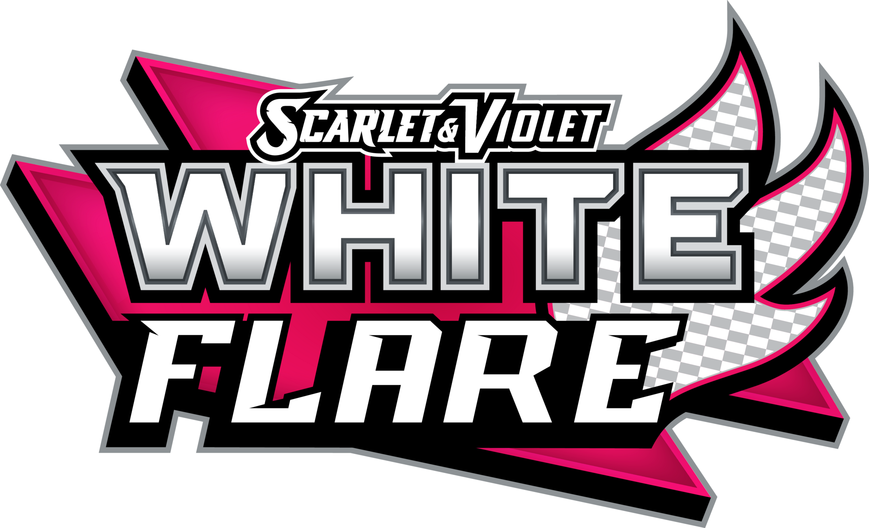 Pokemon TCG Scarlet Violet—White Flare Logo 1