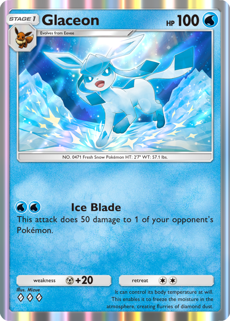 Pokemon TCG Pocket Eevee Grove Glaceon