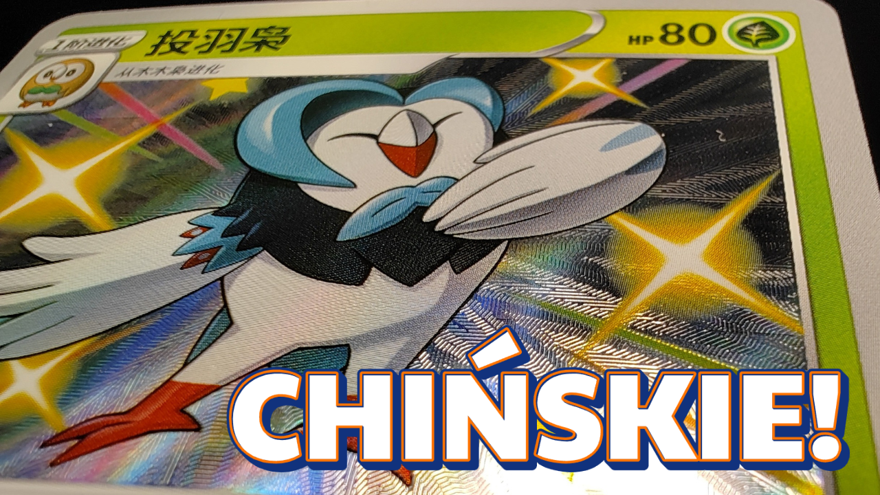 Kolekcjonerzy zaczynają masowo zbierać… CHIŃSKIE karty Pokemon!