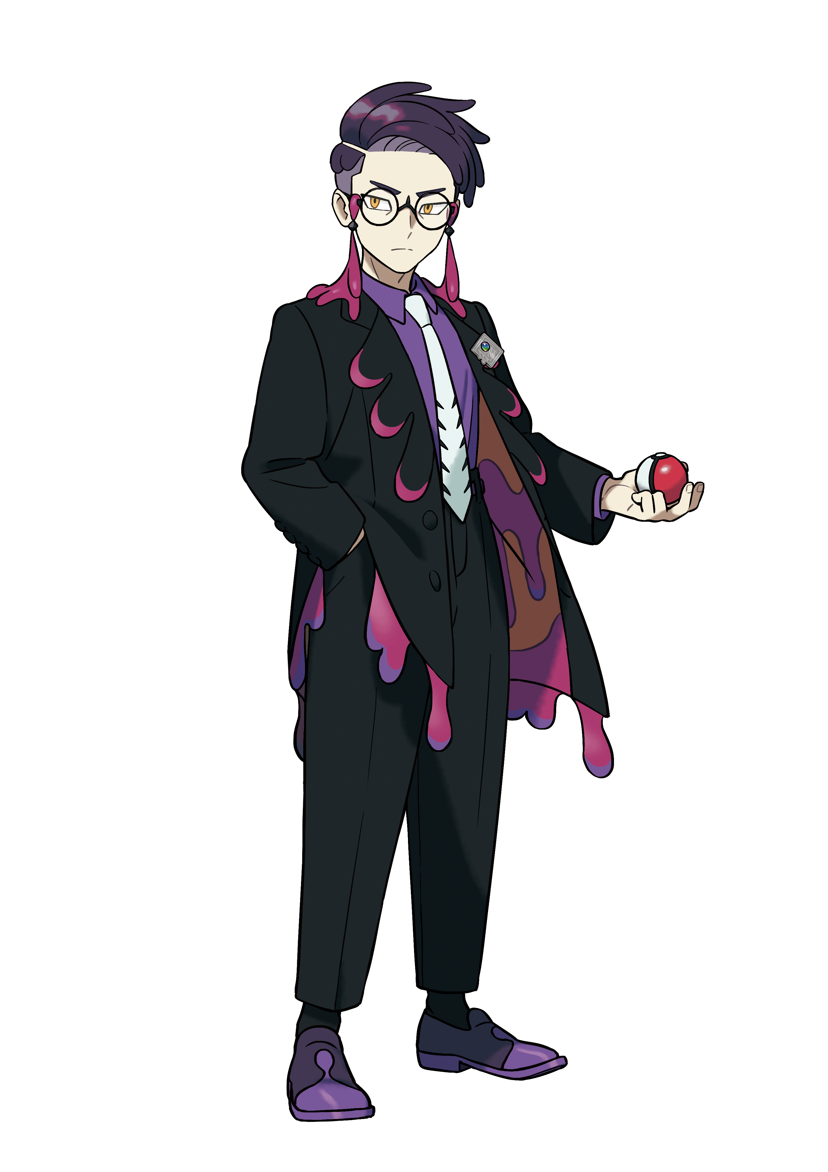 Pokemon Legends Z A Corbeau Artwork Glow