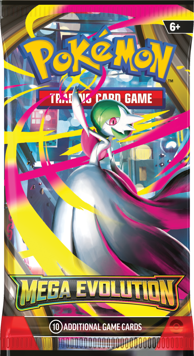 Pokemon TCG Mega Evolution Booster Wrap Mega Gardevoir
