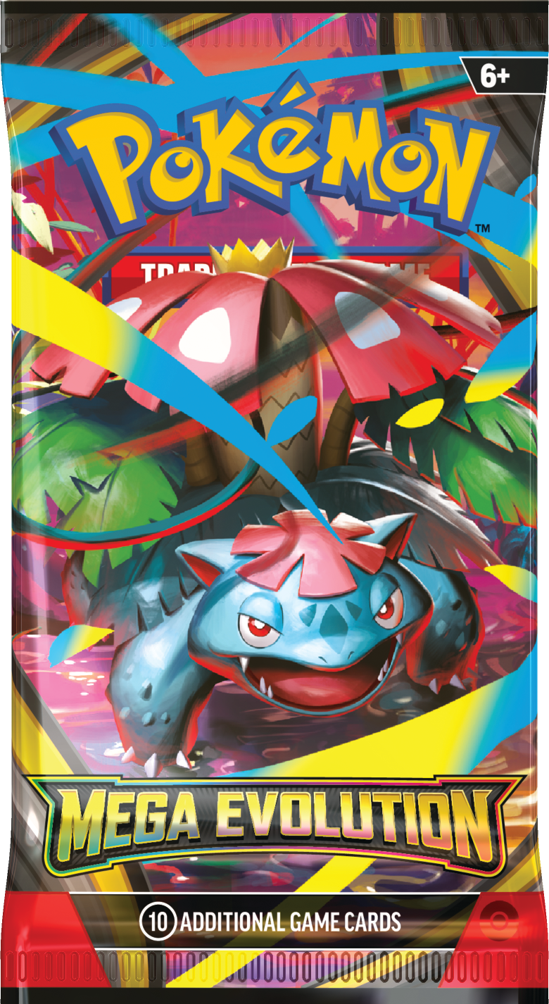 Pokemon TCG Mega Evolution Booster Wrap Mega Venusaur