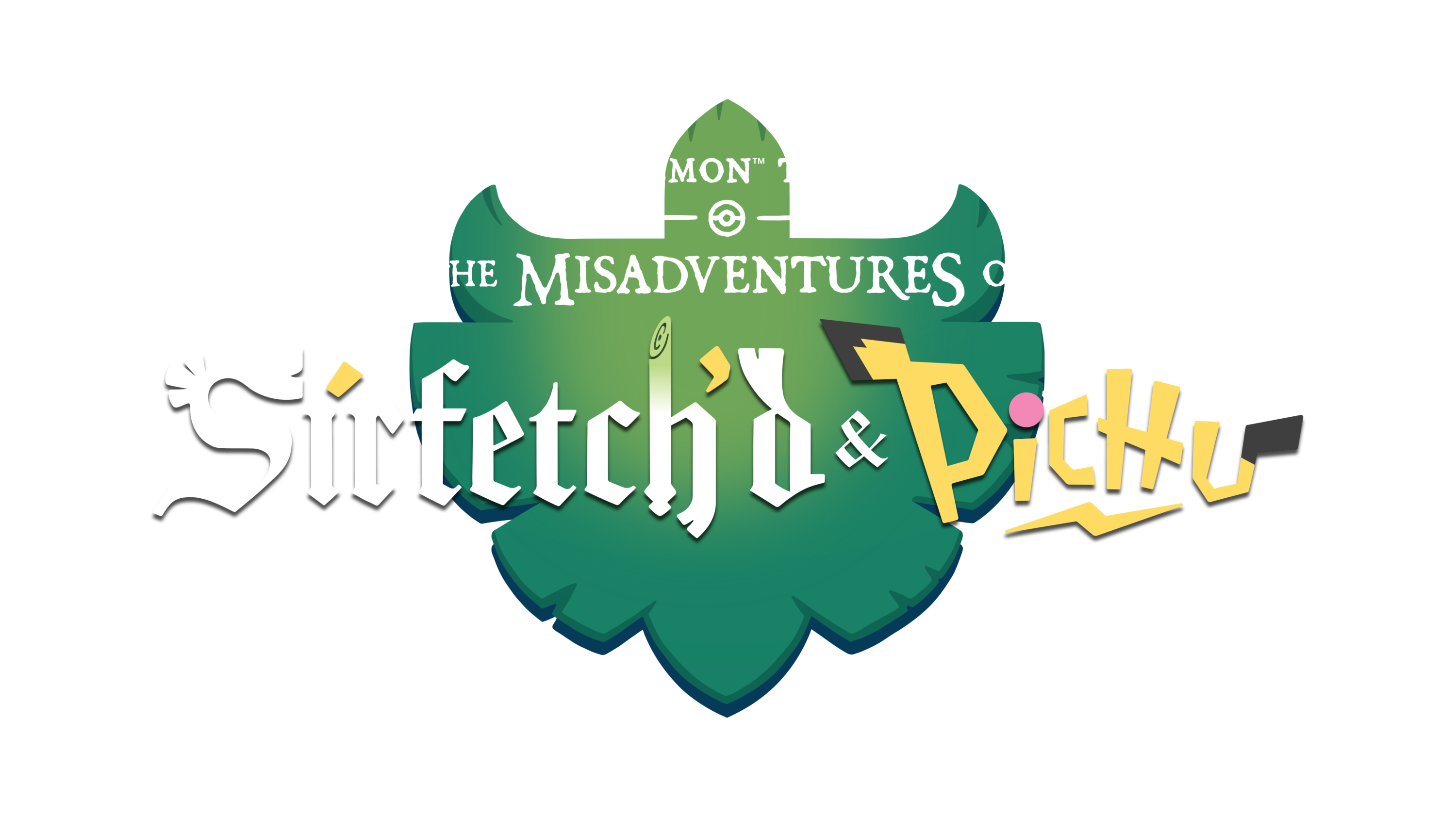 Pokemon Tales The Misadventures of Sirfetch d Pichu Logo EN