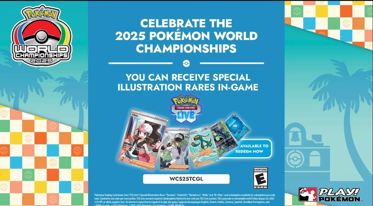 Jak odebrać nagrody z Mistrzostw Świata Pokémon? Instrukcja krok po Kroku