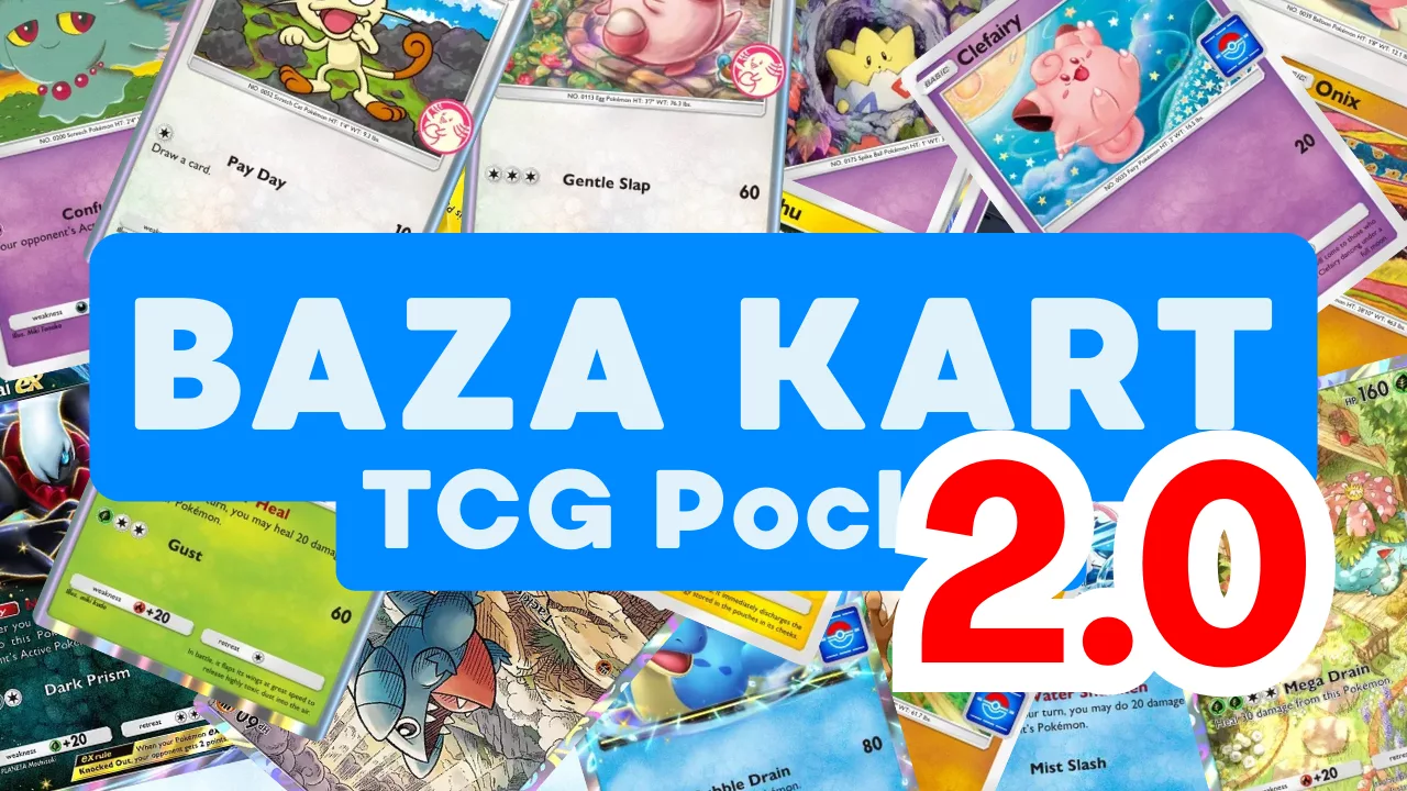 Baza Kart Pokémon TCG Pocket w wersji 2.0 – Nowy wymiar wyszukiwania na WAW Pokemon!