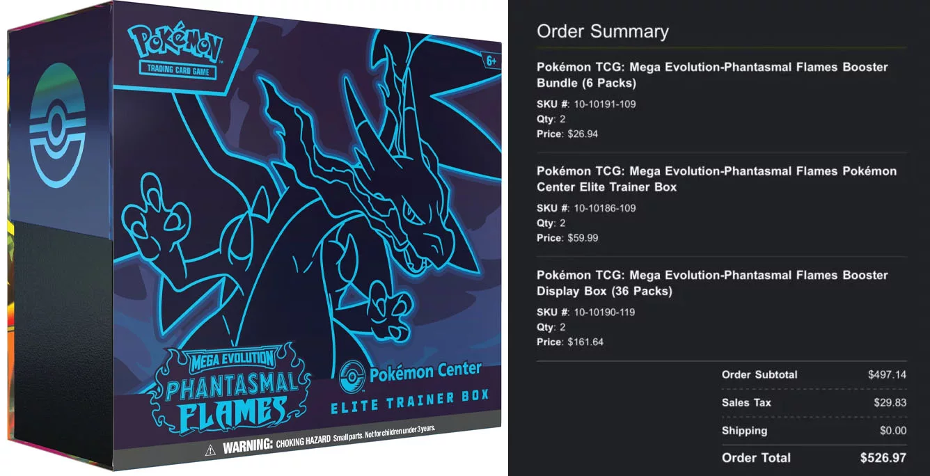 Skalperzy wykupili Phantasmal Flames z Pokémon Center jeszcze przed premierą!