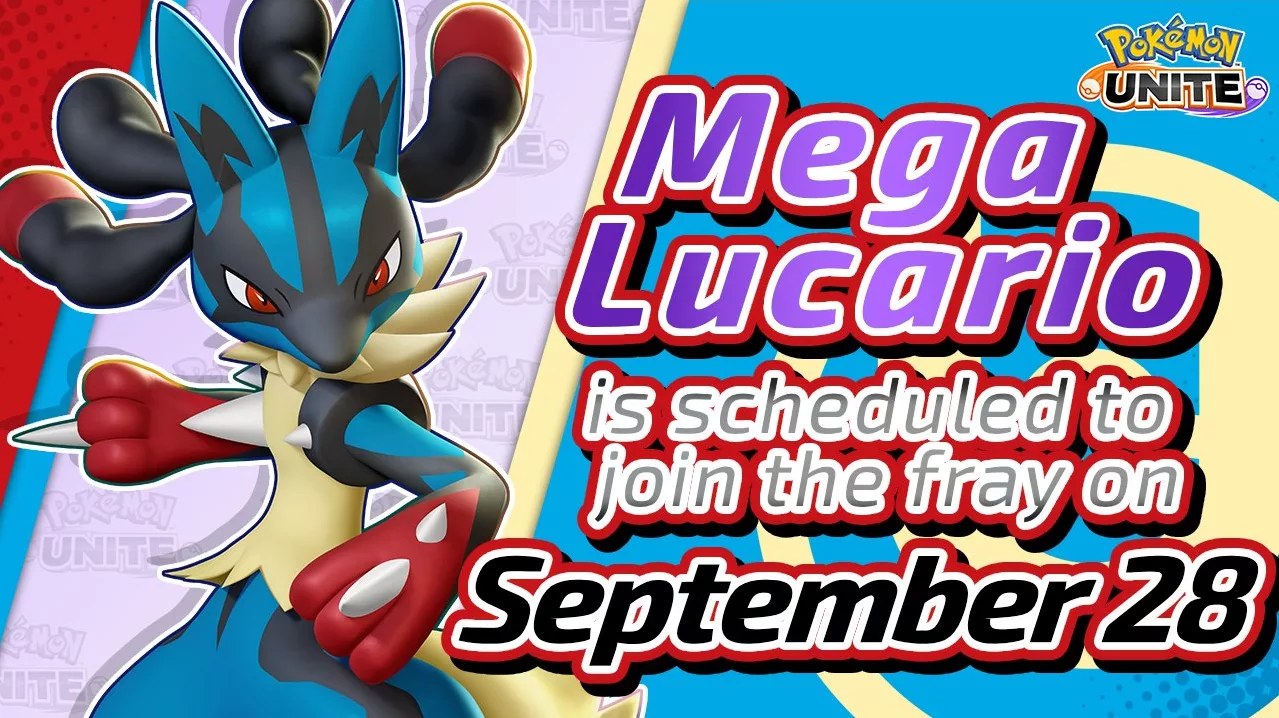 Mega Lucario wkracza do Pokémon UNITE… tydzień wcześniej!