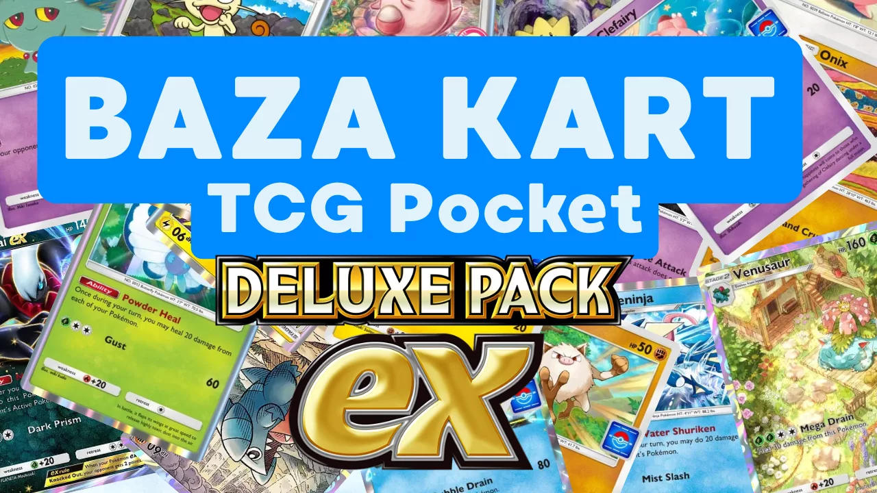 Deluxe Pack ex już w najbardziej aktualnej bazie Pokemon Pocket w Polsce!