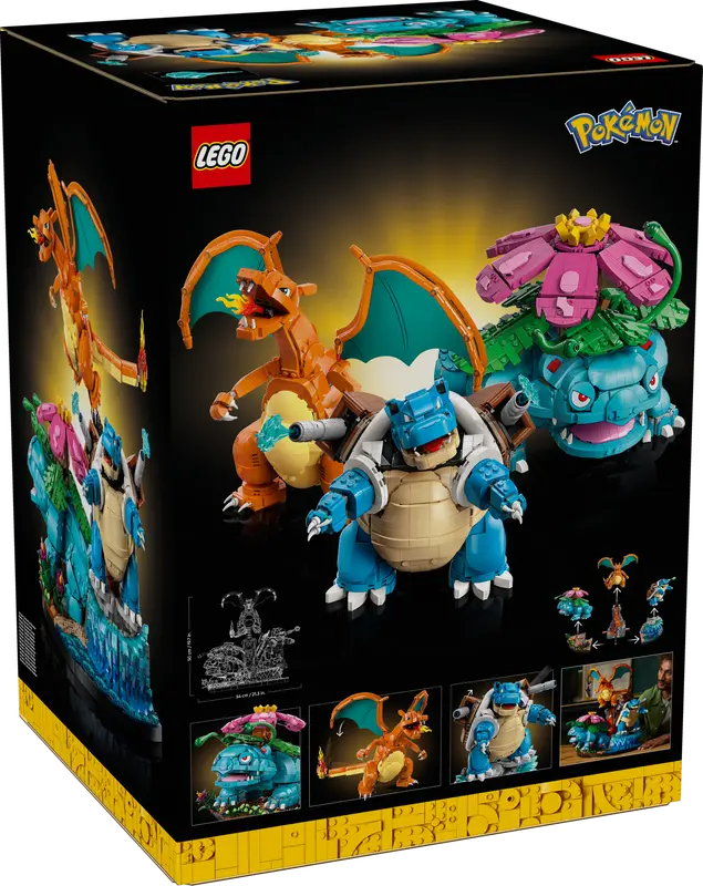 LEGO® Pokémon™ Venusaur, Charizard i Blastoise (72153)