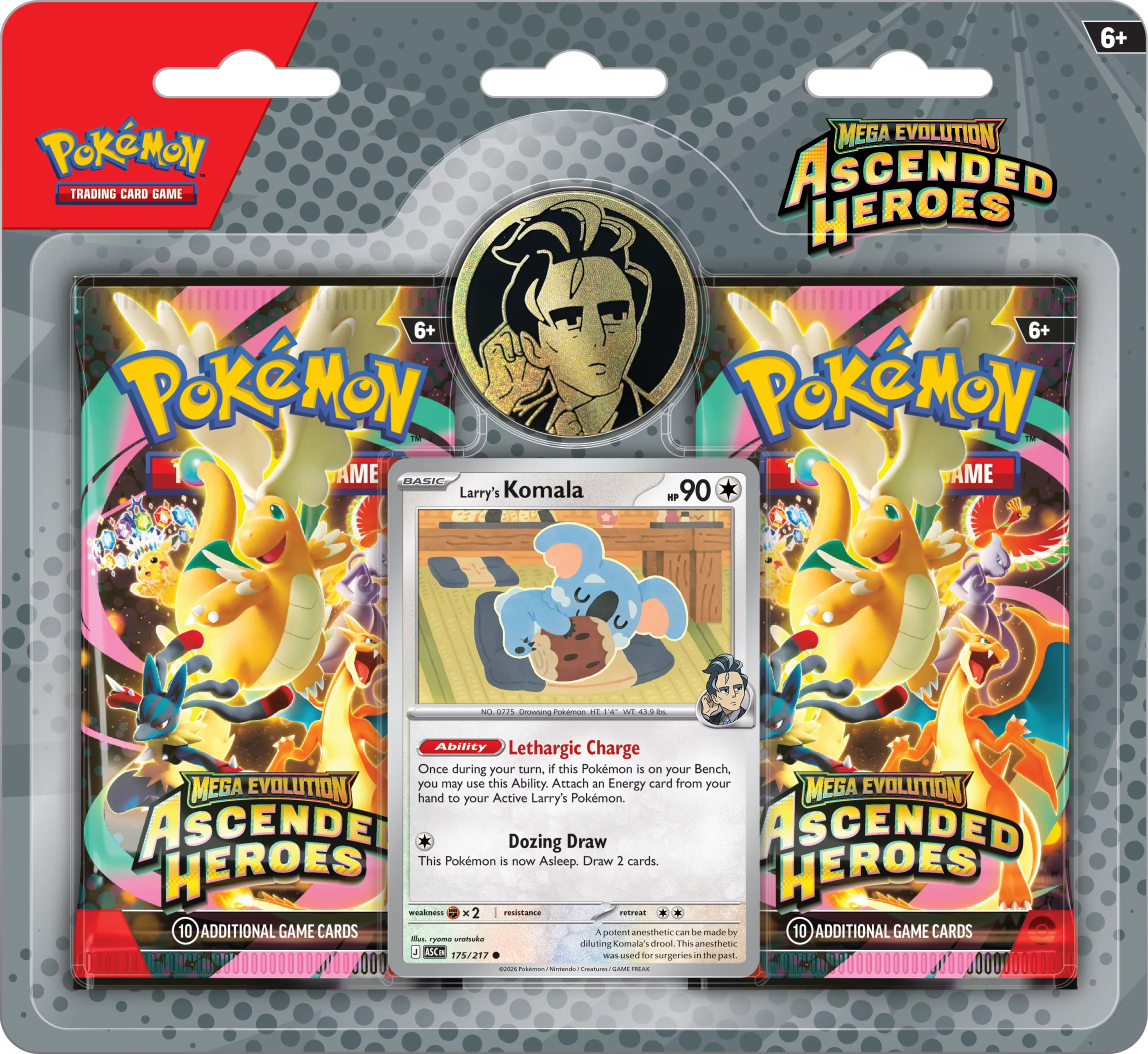 Pokemon TCG Mega Evolution—Ascended Heroes Collection—Larry