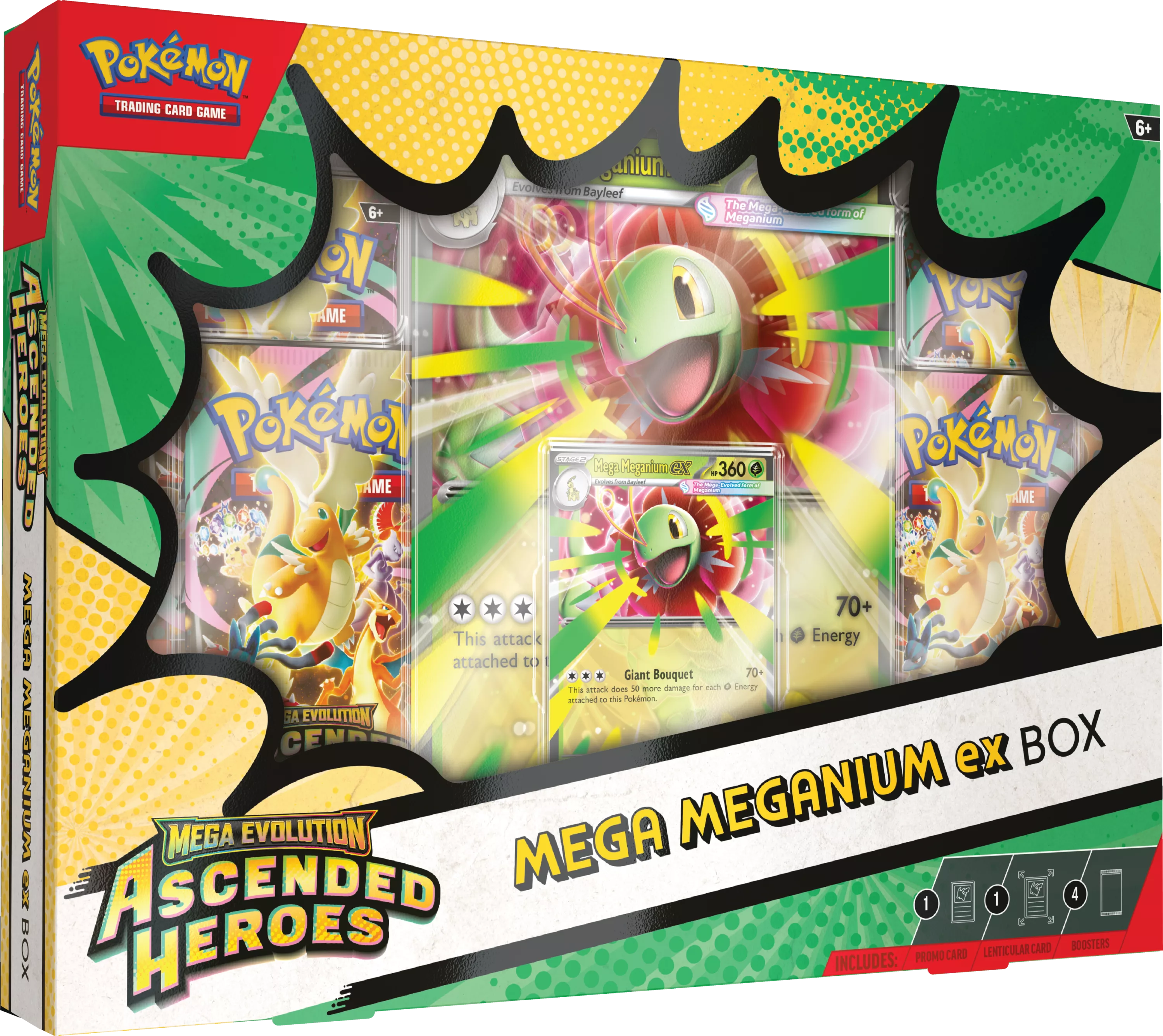Pokemon TCG Mega Evolution—Ascended Heroes Mega Meganium ex Box
