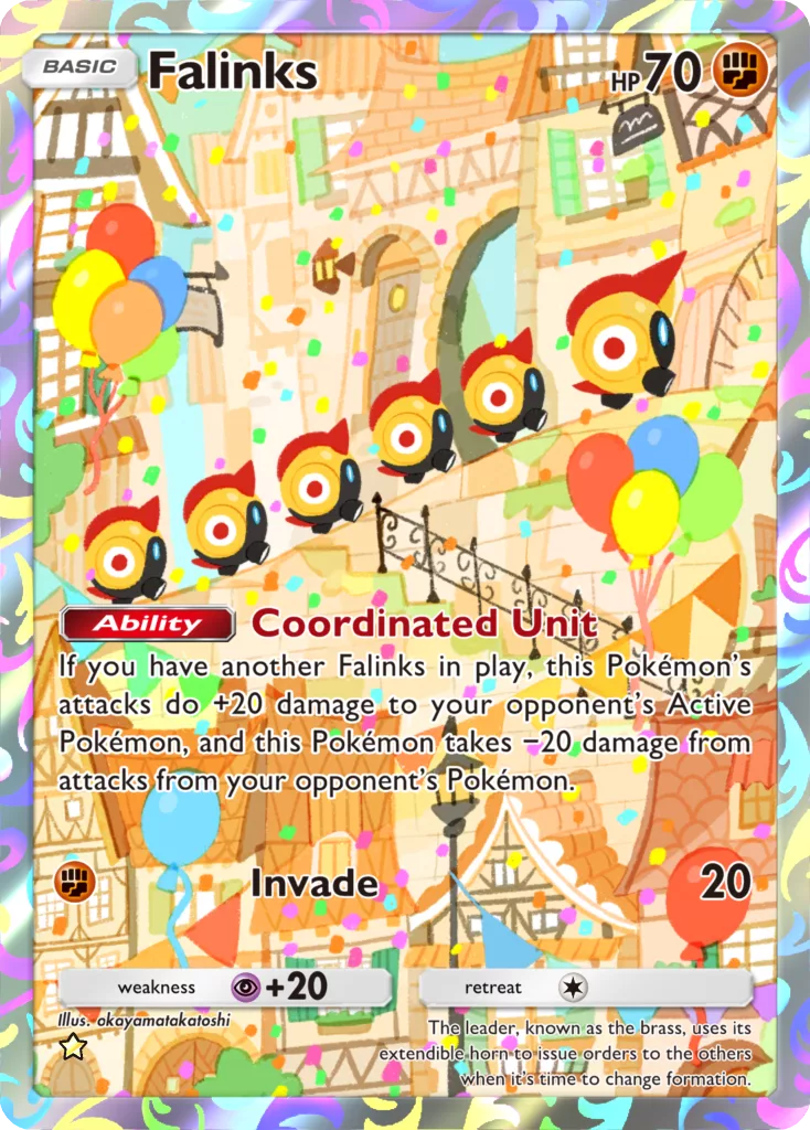 Pokemon TCG Pocket Fantastical Parade Falinks