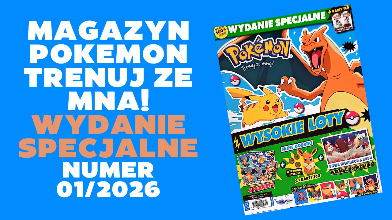 Magazyn Pokemon Trenuj Ze Mną – nowe Wydanie Specjalne już w kioskach!