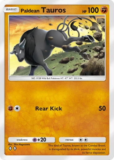 Paldean Tauros