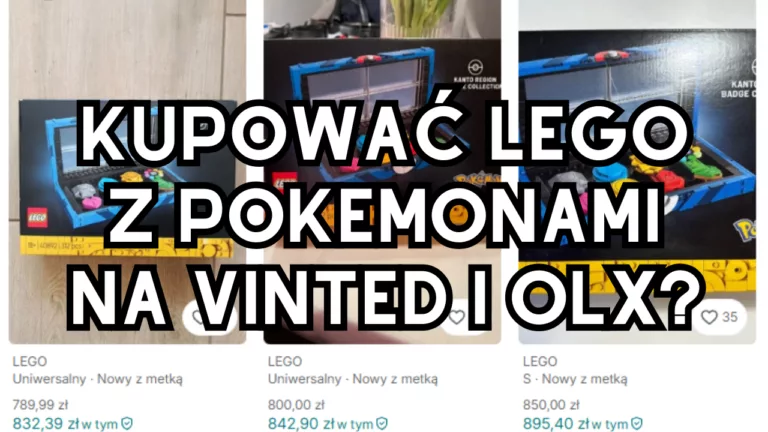 LEGO Pokémon na Vinted i OLX – Kolekcjonerskie skarby czy polowanie na portfele?