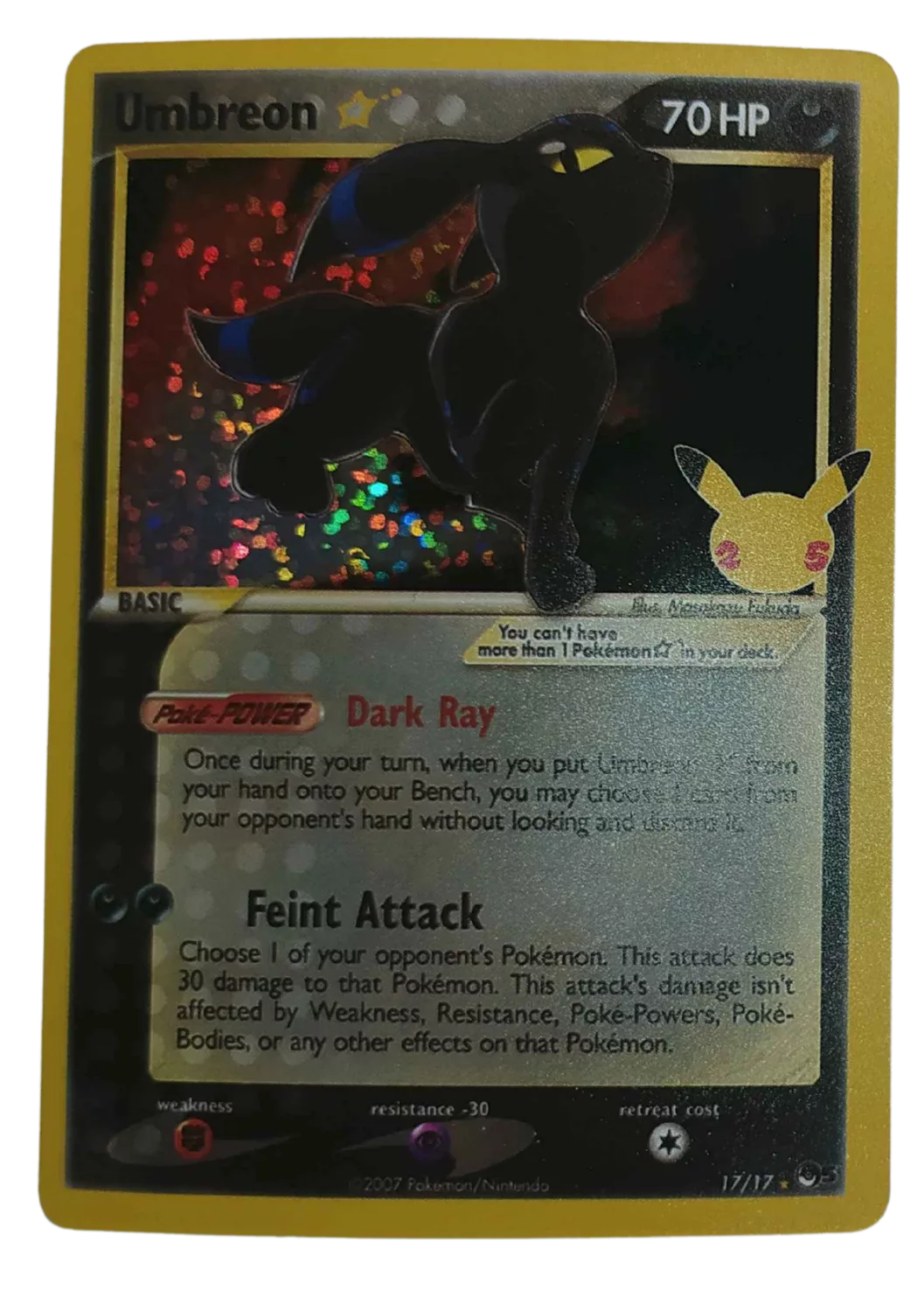 Umbreon gold star