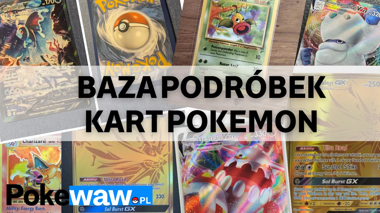 Pokewaw.pl uruchamia bazę podróbek kart Pokémon!