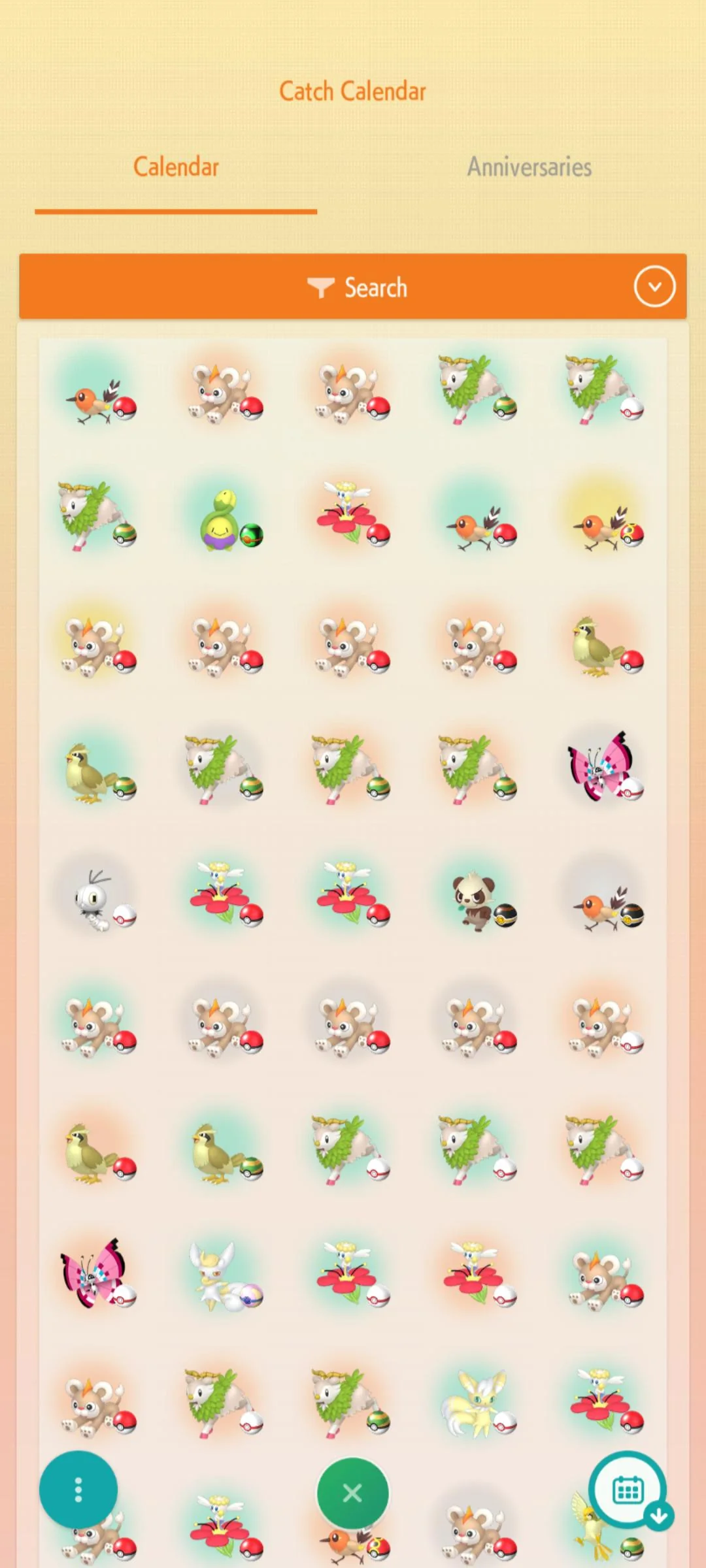 do the different colours behind the pokemon mean anything v0